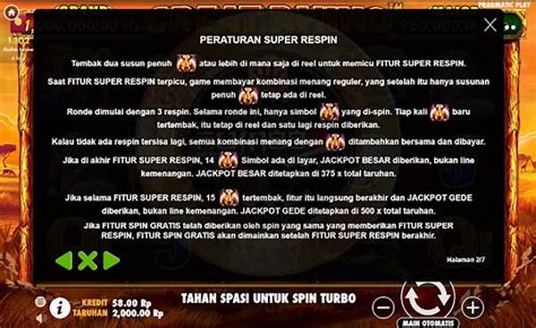 Trik Re-spin Feature: Memanfaatkan Fitur Re-spin Slot Untuk Mengunci Simbol Scatter Yang Kurang.